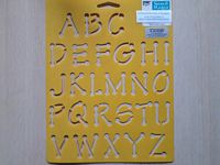 Sjabloon alfabet Delta whimsical dot alphabet 3 cm OP=OP